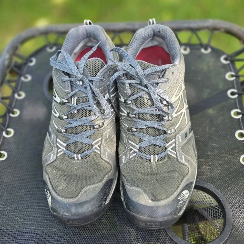 The North Face Ultra 109 GTX Mens 11.5 Gore-Tex Hiking Shoes Gray Green Gorpcore